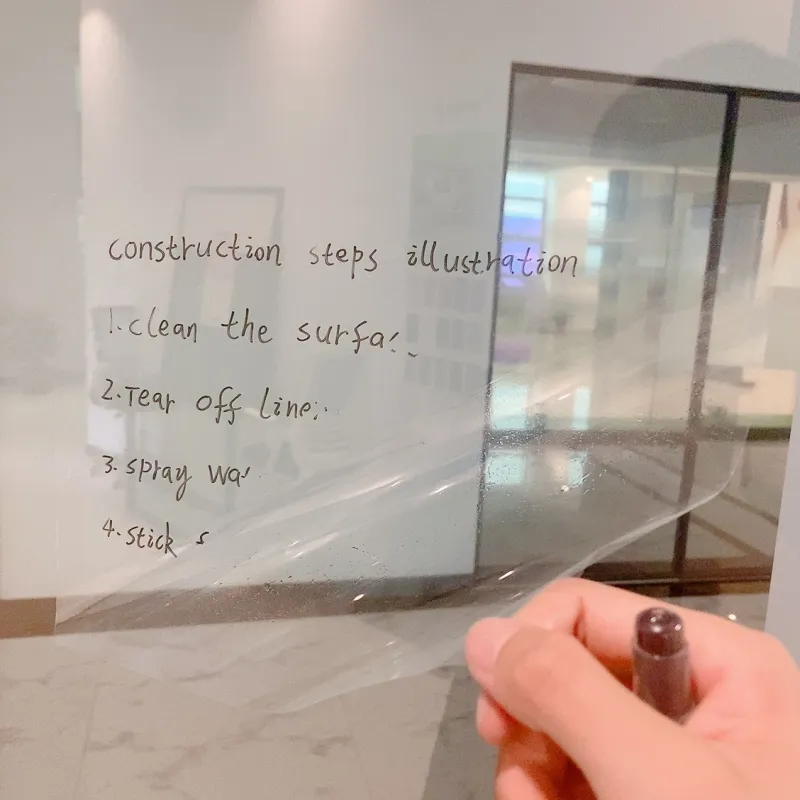 Transparent Erasable Whiteboard Sticker Material Thumbnail